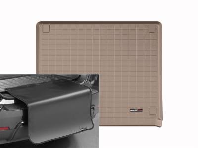 Weathertech - WeatherTech 41508SK Cargo Liner Mat w/Bumper Protector Tan