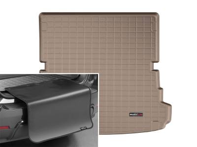Weathertech - WeatherTech 41853SK Cargo Liner Mat w/Bumper Protector Tan