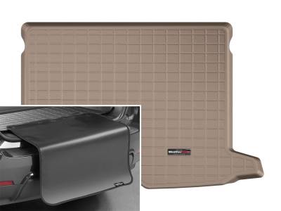 Weathertech - WeatherTech 41854SK Cargo Liner Mat w/Bumper Protector Tan
