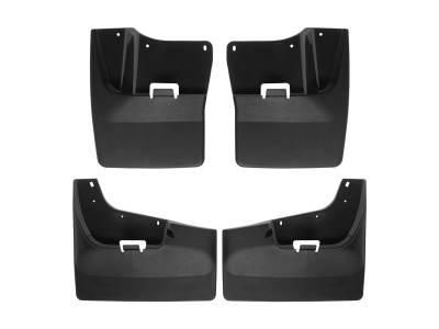Weathertech - WeatherTech 110120-120122 Front/Rear No-Drill DigitalFit Mudflap Kit