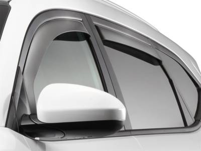 Weathertech - WeatherTech 82782 Side Window 4-Piece Deflector Set Dark Tint