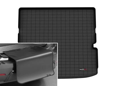 Weathertech - WeatherTech 401483SK Cargo Liner Mat w/Bumper Protector Black