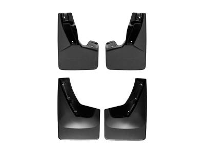 Weathertech - WeatherTech 110129-120037 Front/Rear w/o Drill DigitalFit Mudflap Kit