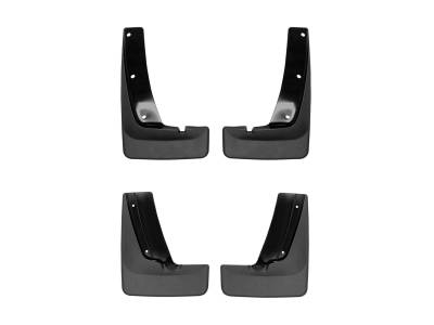 Weathertech - WeatherTech 110127-120127 Front/Rear No-Drill DigitalFit Mudflap Kit