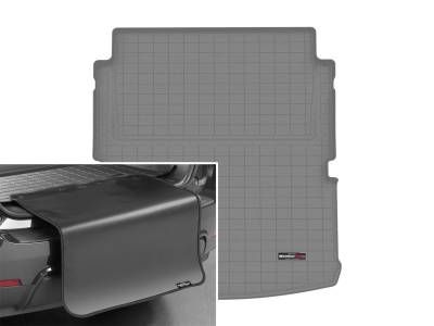 Weathertech - WeatherTech 421480SK CargoLiner Trunk Mat w/Bumper Protector Grey