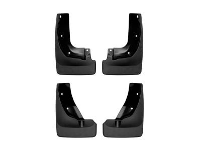 Weathertech - WeatherTech 110136-120136 Front & Rear No-Drill DigitalFit Mudflap Kit
