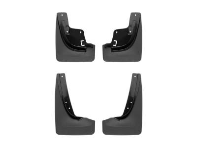 Weathertech - WeatherTech 110123-120123 Front/Rear No-Drill DigitalFit Mudflap Kit