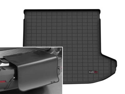 Weathertech - WeatherTech 401538SK Cargo Liner Mat w/Bumper Protector Black