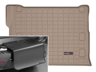 Weathertech - WeatherTech 411452SK Cargo Liner Mat w/Bumper Protector Tan