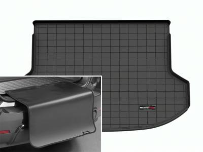 Weathertech - WeatherTech 401719SK Cargo Liner Mat w/Bumper Protector Black