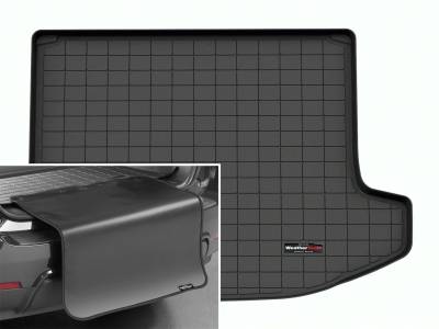 Weathertech - WeatherTech 401718SK Cargo Liner Mat w/Bumper Protector Black