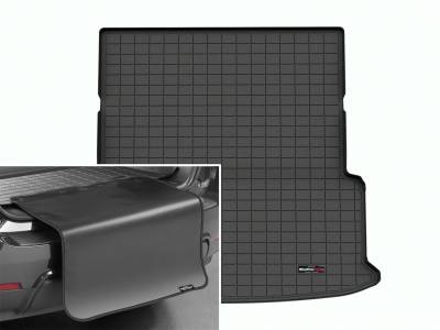 Weathertech - WeatherTech 401723SK Cargo Liner Mat w/Bumper Protector Black