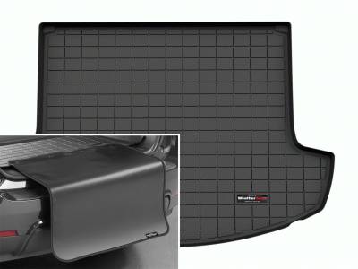Weathertech - WeatherTech 401746SK Cargo Liner Mat w/Bumper Protector Black