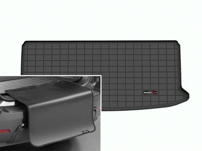 Weathertech - WeatherTech 401724SK Cargo Liner Mat w/Bumper Protector Black