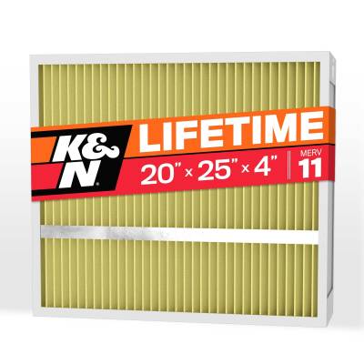 K&N - K&N HVC-42025 HVAC Filter 20x25x4 Merv 11