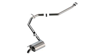 Borla - Borla 140968 S-Type Cat-Back Exhaust One Right Rear Exit for 21-24 Kia K5 2.6L