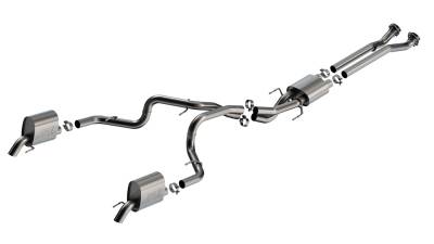 Borla - Borla Exhaust 140976 S-Type Cat-Back System for 22-23 Jeep Grand Wagoneer 3.0T