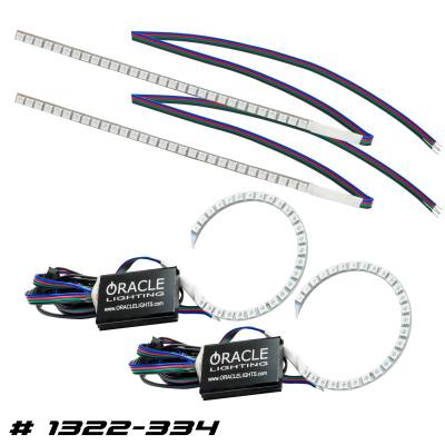 Oracle Lighting - Oracle 1322-334 ColorSHIFT Halo Kit w/DRL Kit w/o Controller