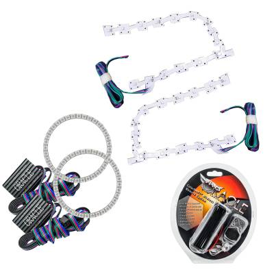 Oracle Lighting - Oracle 2642-330 ColorSHIFT Halo Kit w/DRL Kit
