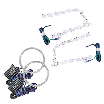 Oracle Lighting - Oracle 2642-334 ColorSHIFT Halo Kit w/DRL w/o Controller