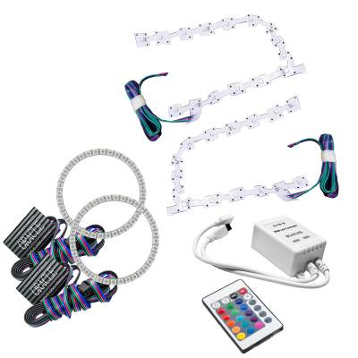 Oracle Lighting - Oracle 2642-504 Colorshift Halo Kit w/DRL Simple