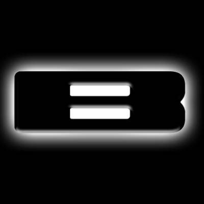 Oracle Lighting - Oracle 3141-B-001 Universal Illuminated LED Letter Badges Matte Black Finish "B"