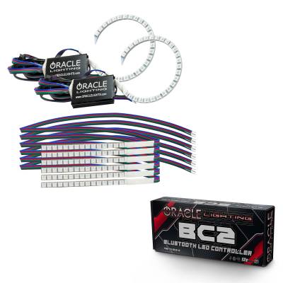 Oracle Lighting - Oracle 1348-335 Colorshift Halo Kit w/DRL BC1 for 18-23 Ford Mustang