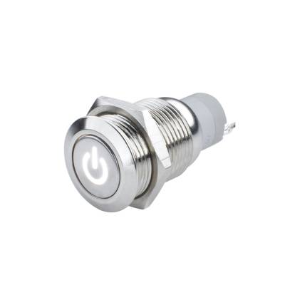 Oracle Lighting - Oracle 2009-001 Pre-Wired Power Symbol On/Off Flush Mount LED Switch
