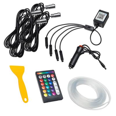 Oracle Lighting - Oracle 4237-333 Ford Bronco ColorSHIFT Fiber Optic LED Interior Kit