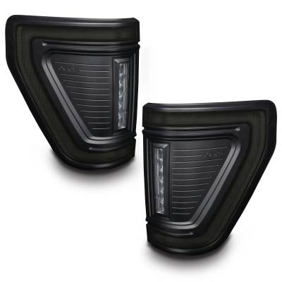 Oracle Lighting - Oracle 5910-504-T Black Series Flush Style LED Taillights for 21-25 Ford F150