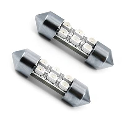 Oracle Lighting - Oracle 5201-001 31mm 6 LED SMD Festoon Bulbs Cool White Pair