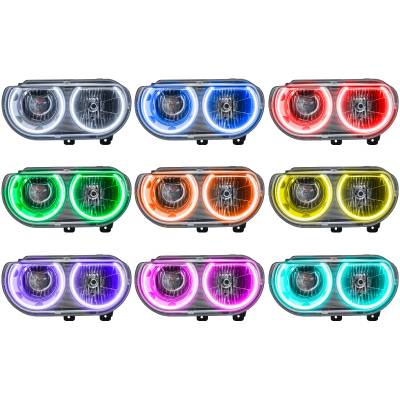 Oracle Lighting - Oracle 7720-334 SMD Pre-Assembled Headlights Non-HID Colorshift w/o Controller