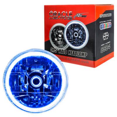 Oracle Lighting - Oracle 6904-002 Pre-Installed Lights 5.75" Sealed Beam Blue Halo