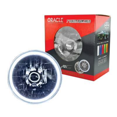 Oracle Lighting - Oracle 6905-001 Pre-Installed Lights 7" Sealed Beam White Halo