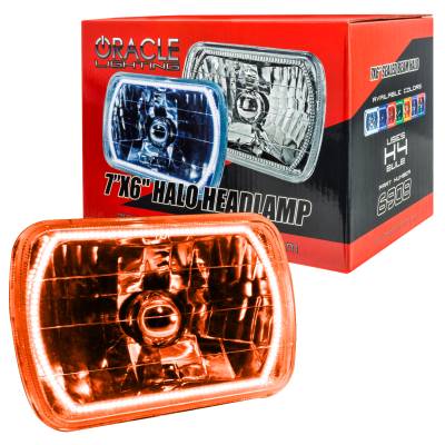 Oracle Lighting - Oracle 6908-005 Pre-Installed Lights 7x6" Sealed Beam Amber