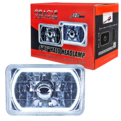 Oracle Lighting - Oracle 6909-001 Pre-Installed Lights 4x6" Sealed Beam White Halo