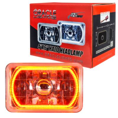 Oracle Lighting - Oracle 6909-005 Pre-Installed Lights 4x6" Sealed Beam Amber