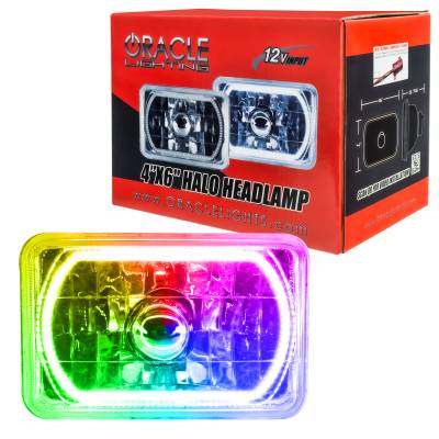 Oracle Lighting - Oracle 6909-333 Pre-Installed Lights 4x6" Sealed Beam ColorSHIFT
