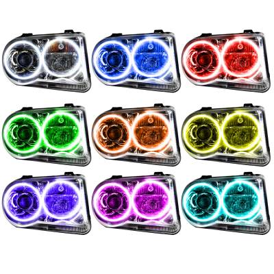 Oracle Lighting - Oracle 8186-333 SMD Pre-Assembled Headlights HID No Bulb ColorSHIFT 2.0