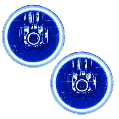 Oracle Lighting - Oracle 7081-002 Pre-Assembled LED Halo Headlights for 97-06 Jeep Wrangler TJ