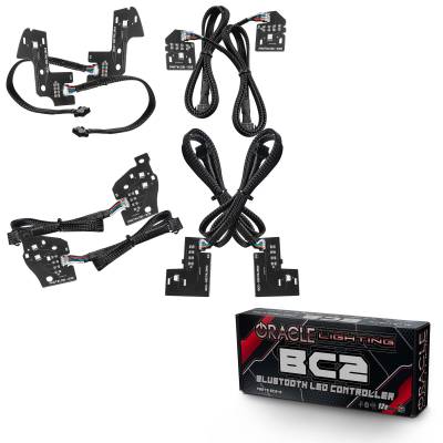 Oracle Lighting - Oracle 1281-335 RGBW Headlight DRL Upgrade Kit for 19-24 Dodge RAM 1500