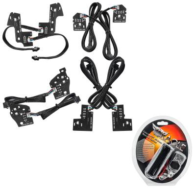 Oracle Lighting - Oracle 1281-330 RGBW Headlight DRL Upgrade Kit for 19-24 Dodge RAM 1500
