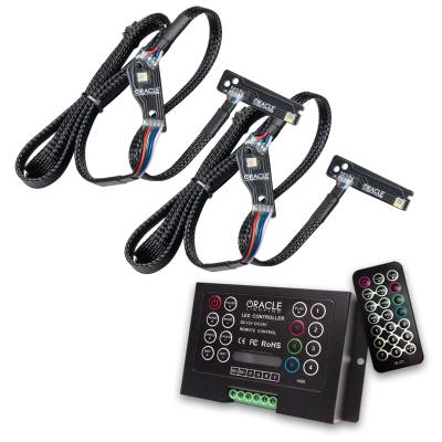 Oracle Lighting - Oracle 1283-333 ColorSHIFT Lightning Bolt RGBW Headlight DRL Upgrade