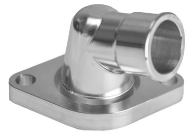 March Performance - March Performance BTH-214 Water Neck Engine 15-DEG 2-Pc Billet Clearcoat