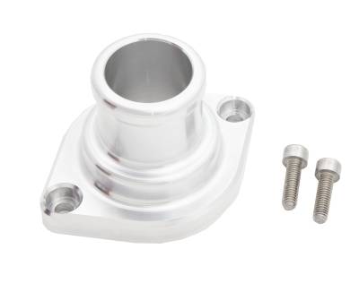 March Performance - March Performance BTH-211 Water Neck Engine Straight One Piece Billet Polished