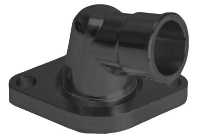 March Performance - March Performance BTH-214-08 Water Neck Engine 15-DEG 2-Pc Billet Black
