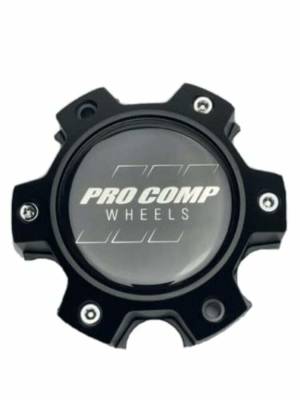 Pro Comp Wheels - Pro Comp Wheels Replacement Center Cap Satin Black PXA504163542