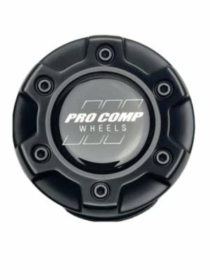 Pro Comp Wheels - Pro Comp Wheels Replacement Center Cap Satin Black PXA504434202