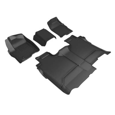 3D MAXpider - 3D MAXpider L1CH10901509 Kagu Floor Mat for 19-26 Chevy Silverado 1500