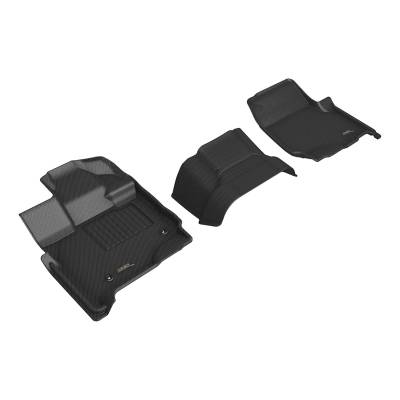 3D MAXpider - 3D MAXpider L1FR16811509 KAGU Floor Mat for 15-26 Ford F150 & Lightning